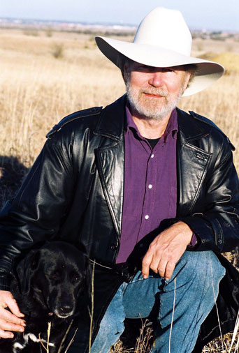 Carlisle Bergquist, a Cosmic Cowboy, author of The Coyote Oak: Burgeoning Wisdom and Creator of Vantage Quest